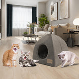 Maxbell Comfortable Cat House Pet Supplies Nest with Pad Kitten Puppy Non Slip M