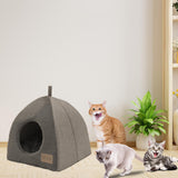 Maxbell Comfortable Cat House Pet Supplies Nest with Pad Kitten Puppy Non Slip L