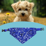 Maxbell Cat Neck Scarf Bandana Accessories Neckerchief Tie Medium Large Dogs Blue