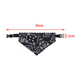 Maxbell Cat Neck Scarf Bandana Accessories Neckerchief Tie Medium Large Dogs Black