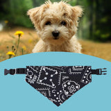 Maxbell Cat Neck Scarf Bandana Accessories Neckerchief Tie Medium Large Dogs Black
