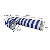 Maxbell Long Cat Tunnel Exercise Kitten Small Animals Puppy rabbit Indoor