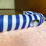 Maxbell Long Cat Tunnel Exercise Kitten Small Animals Puppy rabbit Indoor