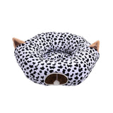 Maxbell Tunnel Tube Hideaway with Ball Detachable Play for Kitty Rabbits Kitten