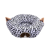 Maxbell Tunnel Tube Hideaway with Ball Detachable Play for Kitty Rabbits Kitten