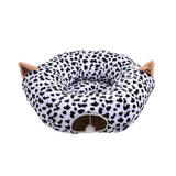 Maxbell Tunnel Tube Hideaway with Ball Detachable Play for Kitty Rabbits Kitten