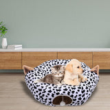 Maxbell Tunnel Tube Hideaway with Ball Detachable Play for Kitty Rabbits Kitten