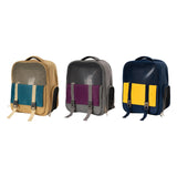 Maxbell Portable Pet Cat Carrier Backpack Mesh Window Adjustable Shoulder Strap Khaki