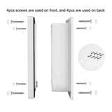 Maxbell Portable Cat Dog Doors Puppy Gate Cat Doors for Window & Wall Indoor Outdoor White