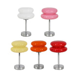 Maxbell Egg Tart Mushroom Table Lamp Decorative Lamp for Bedside desklight Dresser white
