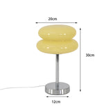 Maxbell Egg Tart Mushroom Table Lamp Decorative Lamp for Bedside desklight Dresser yellow