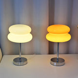 Maxbell Egg Tart Mushroom Table Lamp Decorative Lamp for Bedside desklight Dresser yellow