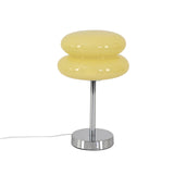 Maxbell Egg Tart Mushroom Table Lamp Decorative Lamp for Bedside desklight Dresser yellow