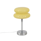 Maxbell Egg Tart Mushroom Table Lamp Decorative Lamp for Bedside desklight Dresser yellow