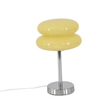 Maxbell Egg Tart Mushroom Table Lamp Decorative Lamp for Bedside desklight Dresser yellow