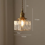 Maxbell Modern Glass Chandelier Transparent Lightshade for Restaurant Cafe Bedroom A