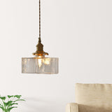 Maxbell Modern Glass Chandelier Transparent Lightshade for Restaurant Cafe Bedroom B