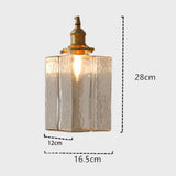 Maxbell Modern Glass Chandelier Transparent Lightshade for Restaurant Cafe Bedroom C