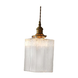 Maxbell Modern Glass Chandelier Transparent Lightshade for Restaurant Cafe Bedroom C