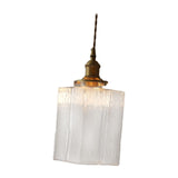 Maxbell Modern Glass Chandelier Transparent Lightshade for Restaurant Cafe Bedroom C