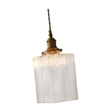 Maxbell Modern Glass Chandelier Transparent Lightshade for Restaurant Cafe Bedroom C