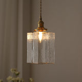Maxbell Modern Glass Chandelier Transparent Lightshade for Restaurant Cafe Bedroom C