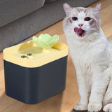 Maxbell 1.5L Cat Water Fountain Pet Accessories Bowl Dish Supplies Traveling Feeder Black