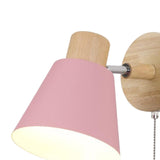 Maxbell Nordic Wall Lamp Light Sconce Rotatable for Restaurant Bathroom Living Room Pink