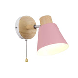 Maxbell Nordic Wall Lamp Light Sconce Rotatable for Restaurant Bathroom Living Room Pink