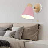 Maxbell Nordic Wall Lamp Light Sconce Rotatable for Restaurant Bathroom Living Room Pink