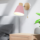 Maxbell Nordic Wall Lamp Light Sconce Rotatable for Restaurant Bathroom Living Room Pink