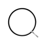 Maxbell Minimalism Round Table Lamp Nightstand Lamps for Breastfeeding Home Decor Black