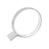 Maxbell Minimalism Round Table Lamp Nightstand Lamps for Breastfeeding Home Decor White