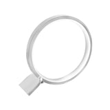 Maxbell Minimalism Round Table Lamp Nightstand Lamps for Breastfeeding Home Decor White