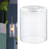 Maxbell Glass Lamp Shade Hanging Light Cover Decor for Home Living Room Chandelier 9cmx13cm