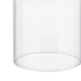 Maxbell Glass Lamp Shade Hanging Light Cover Decor for Home Living Room Chandelier 12cmx15cm