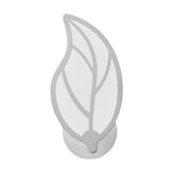 Maxbell LED Wall Sconce Bedside Reading Light Leaves Shaped Wall Lamp for Home Warm Light