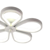 Maxbell LED Ceiling Light Chandelier Lighting Fixture Art for Restaurant Decor white