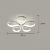 Maxbell LED Ceiling Light Chandelier Lighting Fixture Art for Restaurant Decor white