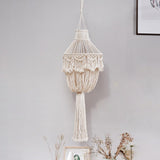 Maxbell Macrame Tassel Light Shade Lamp Shade for Pendant Living Room Decoration