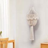Maxbell Macrame Tassel Light Shade Lamp Shade for Pendant Living Room Decoration