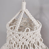 Maxbell Macrame Lamp Shade Chandelier Lampshade Bohemian for Living Room Hotel