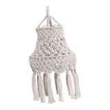 Maxbell Macrame Lamp Shade Chandelier Lampshade Bohemian for Living Room Hotel