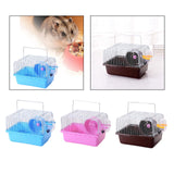 Maxbell Hamster Cage Small with Running Wheel for Small Animal Pet Supplies Pet Toy Blue