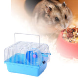 Maxbell Hamster Cage Small with Running Wheel for Small Animal Pet Supplies Pet Toy Blue