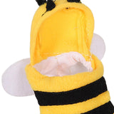 Maxbell Bird Clothes Bee Shaped Photo Prop Bird Accessories Hoodie for Xmas Birthday L