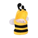 Maxbell Bird Clothes Bee Shaped Photo Prop Bird Accessories Hoodie for Xmas Birthday L