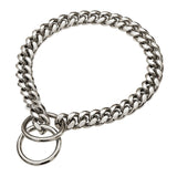 Maxbell Metal Dog Chain Collar Training Necklace Choker Heavy Duty Chew Proof Strong 61cm Argent