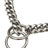 Maxbell Metal Dog Chain Collar Training Necklace Choker Heavy Duty Chew Proof Strong 61cm Argent