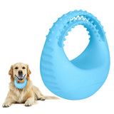Maxbell Float Interactive Dog Ball Rubber Instinct Training Tumbler Pet Chew Toy Blue